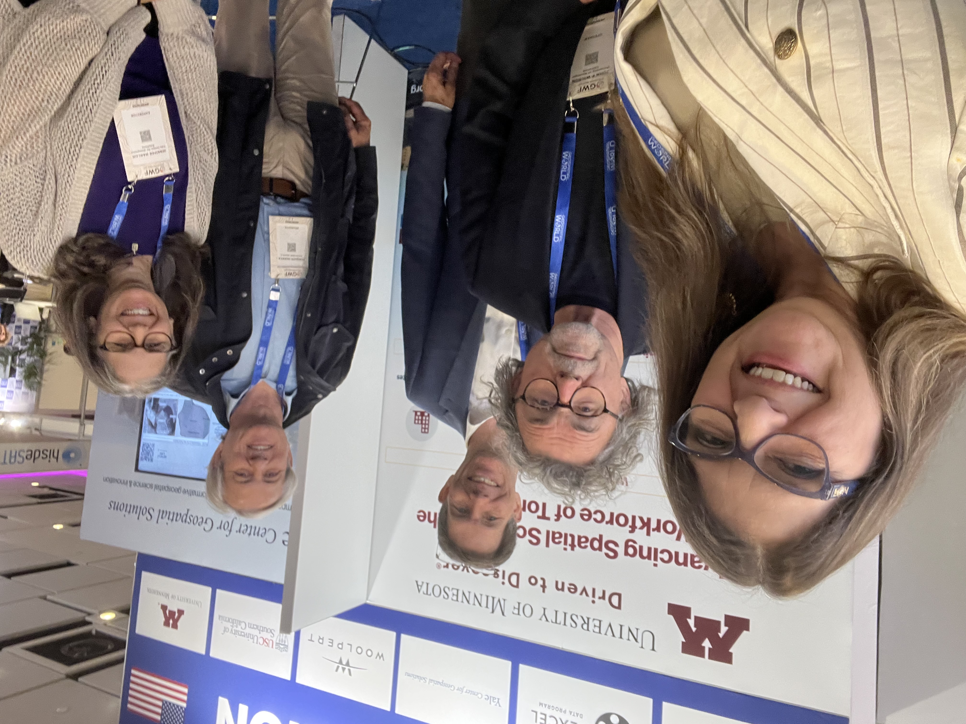 YCGS team with colleagues