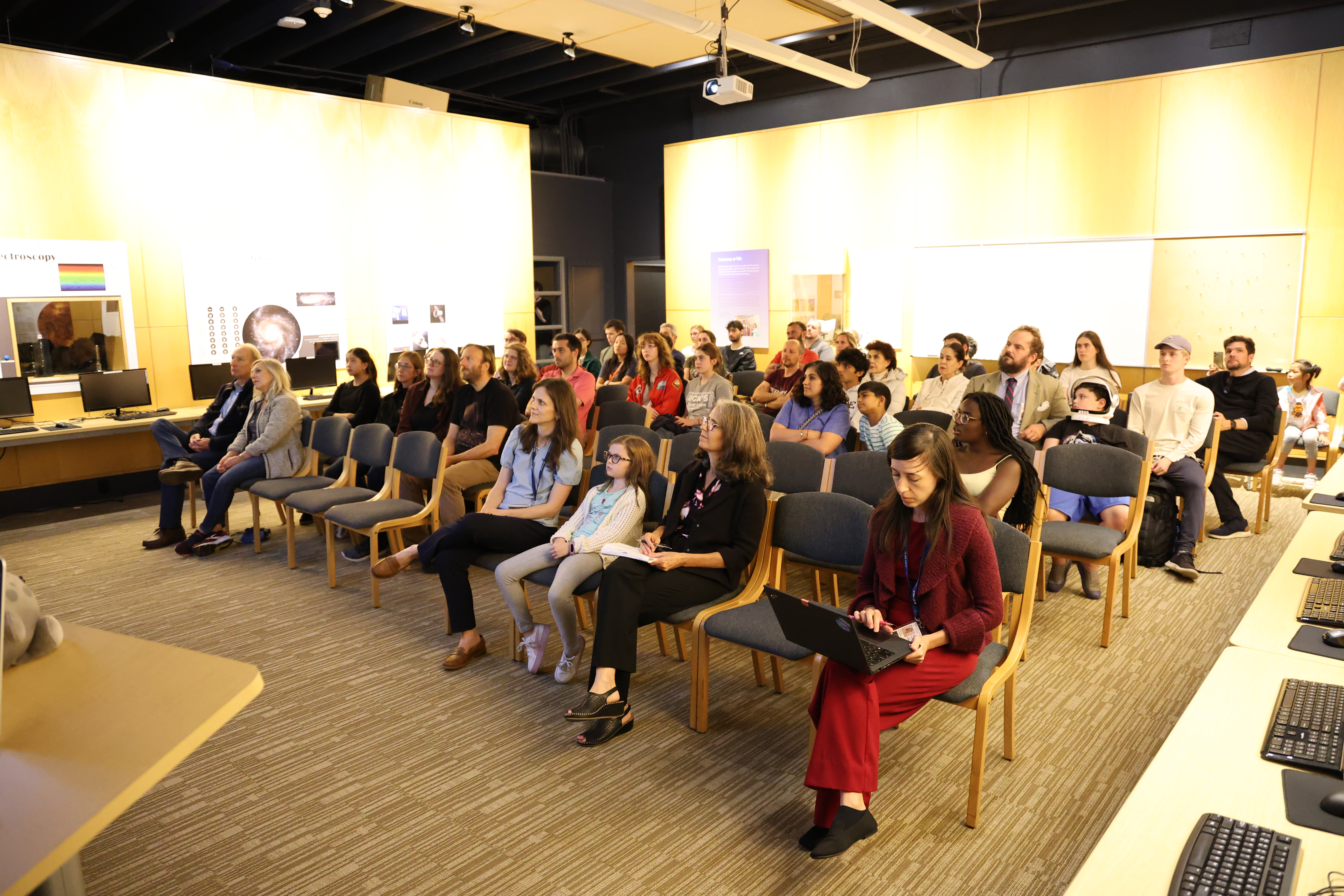 Fred Haise Q&A Audience Watching