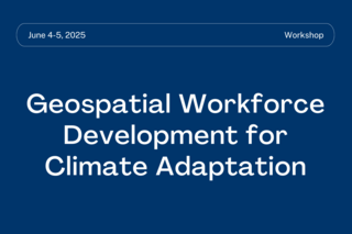 Geospatial Workforce Development