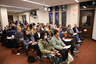 Audience attending Bill Rankin's Book Launch